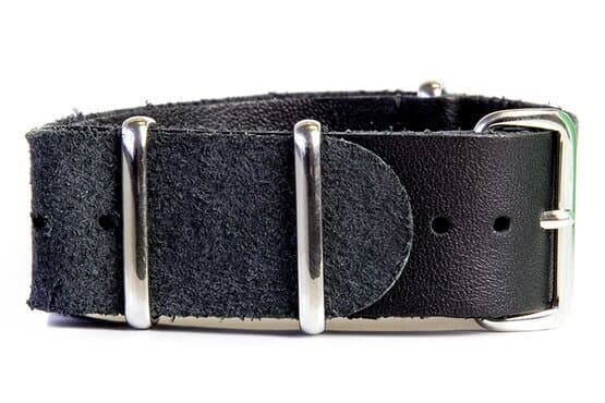 NATO leather strap