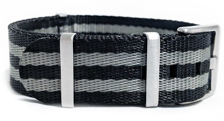 NATO seatbelt strap · 18mm / Black / Seatbelt / 280mm / Stainless Steel
